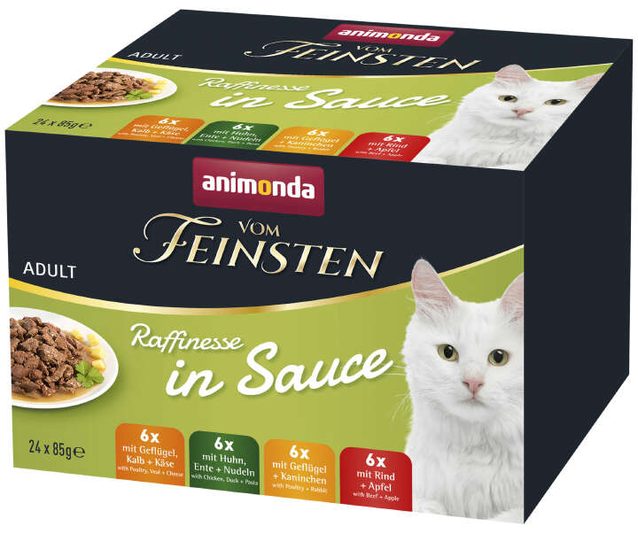 animonda Katzen-Nassfutter Vom Feinsten Adult in Sauce